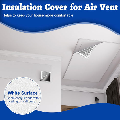 39" 55" 3-Layer Insulation Cover for Attic Stairs, Ceiling Vent & Attic Fan, x Heat Insulation Sheet Cover, Attic