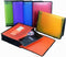 Filexec Single Pocket Expanding File, Letter, Elastic Closure, Assorted, Pack of 6 (50125-3429)