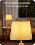 J51TL05 Tripod Table Lamp, Small Bedside Lamp with Wood Base & Green Fabric Shade, Little Cute Desk Lamp, Modern