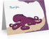 Little Notes by Comptime Sea Animal Thank You Cards Thank You Cards with Envelopes - Sea Creatures