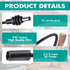 KAKUPPA 20cm 12V 1PCS) DC Power Cable, Waterproof Male to Female Extension Cable, Power Adapter Replacement Accessory