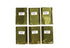 K&S Precision Metals 258 Assorted Brass Sheet Shim, 6 Pieces, Made in the USA