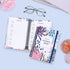 JUBTIC Address and Password Book - Hardcover Spiral Bound Organizer for Contacts and Logins, 5.2" x 7.7"