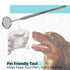 Stainless Steel Dental Mirror #5 with Handle 6.5", Dentist Tool for Teeth Cleaning and Inspection