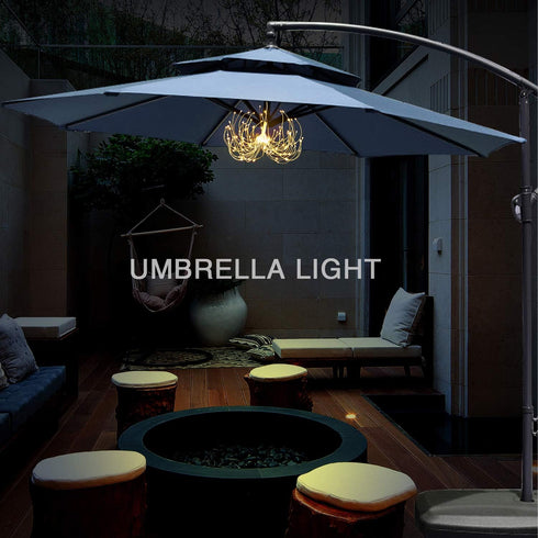 HEAGEERO 180 8 Starburst Light, Battery Chandelier LED, Mode Firework Lights, Outdoor Ceiling Hanging Decoration Fairy