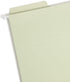 Smead FasTab Hanging Box Bottom File Folder, 2” Expansion, Letter Size, Moss, 20 per Box (64201)