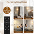 Dimmable 64.4 Bulb 3000K-6500K, DW06LD05W1 Floor Lamps for Living Room with Remote and Foot Switch, Modern Standing