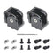 2 Sets 4040 Series Aluminum Extrusion Profile, Zinc Alloy Black Flexible Pivot Joint Connector for 3D Printer