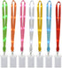 LED Light Up Flashing Cruise Lanyards Keychain Holder Neck Straps for Gifts and Party Favors