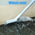 Grout Brush with Long Handle, Heavy Duty Cleaner Brush for Tile Floors and Shower, Swivel Stiff Bristles