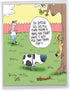NobleWorks Jumbo Funny Birthday Card with Envelope (8.5 x 11 Inch) - Dog Humor Group Cartoon Card - Old Dog J3999BDG