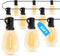 GvvooHome LED Outdoor String Lights, 50FT Waterproof Patio Lights with 16 Shatterproof