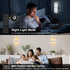 GOODATE 3000K-6500K 10%-100% 12W 6FT 1 Pack Plug in Wall Sconces with Stepless Adjustable Colors and Brightness