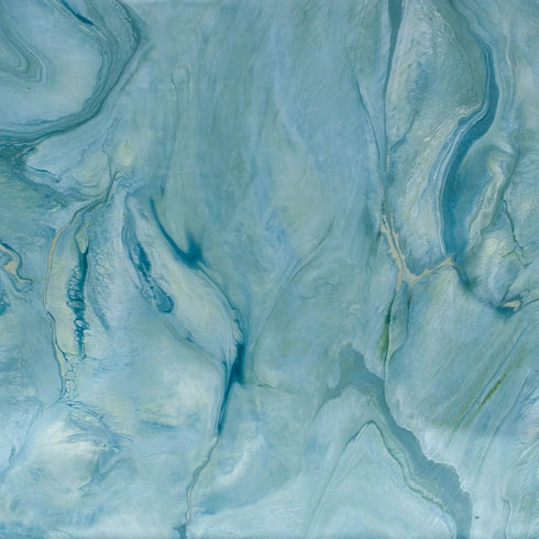 Blue Gold Marble Peel and Stick Contact Paper, 16" 78.7" Waterproof Decorative Wallpaper for Kitchen and Bathroom