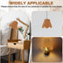 Glooglitter 2 3" 6" 5-1/4" Pcs Clip on Rattan Lamps Shade Small Scalloped Lampshade Top x Bottom x Slant Height Empire