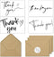 Kerpa 60 Pack Thank You Cards Bulk with Kraft Envelopes and Stickers 4x6