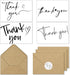 Kerpa 60 Pack Thank You Cards Bulk with Kraft Envelopes and Stickers 4x6