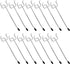 Pegboard Hook 50 Pcs, Durable L Shape Galvanized Metal Accessories for 1/4 and 1/8 Pegboard Organizer Kit