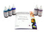 Innovating Science Bacteria Stain Set - 5 Microscope Slide Stains in 30mL Dropper Bottles