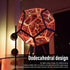 3D Acogedor Dodecahedron Light, USB Cube Light, LED Desk Table Lamp Light Gaming Light, Ambient Night for Home