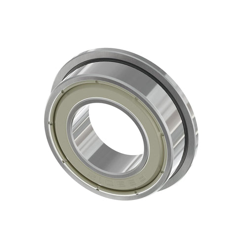F6901ZZ 4PCS Flange Ball Bearing 12×24×6mm Double Metal Shielded Chrome Steel ABEC-1(P0) for Industrial Machine