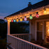 10 Bulbs Decor(10FT Vigdur Pineapple String Lights - Outdoor Patio Lights Plug in with Pineapple Connectable, Indoor