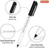 Shuttle Art Permanent Marker, 30 Pack Ultra Fine Point Black Markers for Doodling and Marking