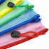 B5 Plastic Wallets Zip Lock Bags, Mesh Document Wallet for School, Office, Travel Storage - Green