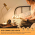 Dimmable Bulbs 60W 4 PACK G25/G80 6W 2200K Bulb, E26 Bulbs Globe Vintage Edison LED Light Equivalent, LED Amber Warm