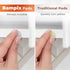 Bampix 64 Pack, 0.5 Inch Jelly Button Clear Cabinet Door Bumpers, Self-Adhesive Rubber Pads, Sound-Dampening Stoppers
