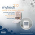 Fresh Products myfresh 2.0 Personal Air Freshener with Dry Fragrance Technology for Small Spaces, Compact Design,