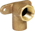 Everflow Supplies CFDL3412-NL 3/4 to 1/2" Cast Brass 90 Degree Reducing Elbow with Sweat Socket