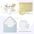 C2U 24 Pack Baby Shower Thank You Cards for Boy - with Envelopes & Gold Stickers,Baby Shower Greeting Cards Bulk