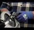 MAGID Touchscreen Level A4 Cut Resistant Work Gloves, 1 PR, Polyurethane Coated, Size 8/M, Reusable