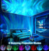 Northern Lights Projector with Plasma Ball Lamp, White Noise, Music Speaker, Alarm Clock & Remote, Stargate Astronaut