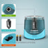 Electric Pencil Sharpeners, Battery Powered for Colored Pencils, Automatic & Manual Sharpener (Blue)