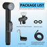 NESTLEAP Matte Black Handheld Bidet Sprayer for Toilet - Durable ABS Bathroom Jet for Feminine Hygiene, Baby Cloth