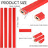 Lincia 300 Pcs Carpenter Pencils - 7 Inch Octagonal Flat Marking Pencils for Woodworking, Red