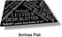 Nekmit Leather Desk Blotter Pad 34 x 17 Inches, Flat, Non-Slip, Waterproof (Black)