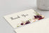 MPC Brands 50 80 lb Personalized Sympathy Thank You Cards with Message Inside Custom Funeral & Bereavement Thank You