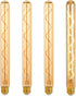 Decoaui E26 T10 12 Inch Long Tubular LED Edison Bulbs, 6W(60W Eqv) 120V,