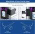Adjustable Anti-Theft Video Doorbell Mount, No-Drill Bracket for Video Doorbell 1/2/3/3 Plus/4/2023 Release (Black)