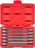 TEKTON 3/8 Inch Drive Long Ball End Hex Bit Socket Set with