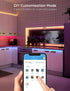 32.8ft 16 2 16.4ft Govee Smart RGB LED Strip Lights for Bedroom, WiFi LED Light Strip Work with Alexa Google Assistant