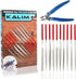 Diamond Needle File Set, 10PCS with Wire Cutter and Carrying Case for Woodworking & Metalworking