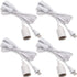 UL 15Ft Extension Hanging Lantern Cord Cable JACKYLED 4-Pack 360W with E26
