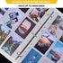 9 400 Pack 7200 3 Pocket Page Protector, Trading Card Sleeve, Holds CardsBaseball Card Sheets for Ring Binder