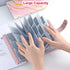 Business Card Holder, PU Leather Credit Card Holder for Women, Name ID Cards Book Case Organizer with 96 Card Slots (Up