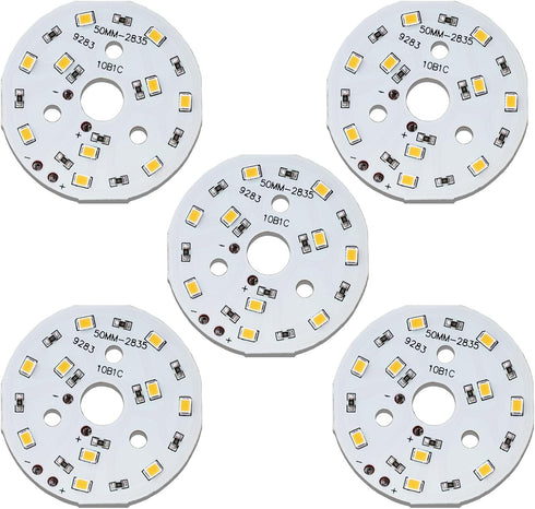 COB LED Chip 5W 4000K Neutral White, High Power LED with 48mm