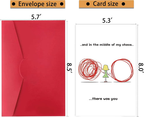 Cute Thank You Cards for Best Friend Bestie, Funny Appreciation Cards Gifts for Teacher Boss Coworker Doctor, Sweet